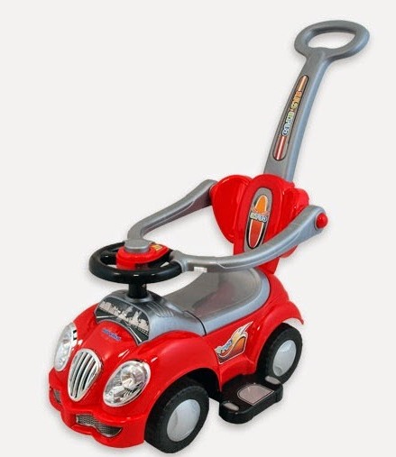 Машинка-каталка Alexis-Babymix HZ-558 (red) 